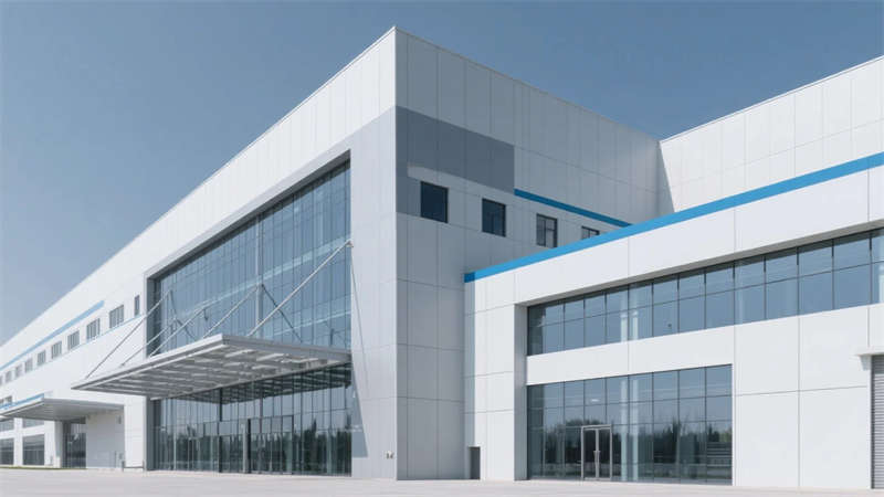 科技融合，生態(tài)智能，合肥半導(dǎo)體廠(chǎng)房裝修設(shè)計(jì)效果圖