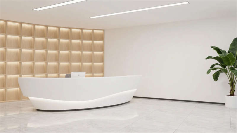 光影交織與自然共生，合肥2000平現(xiàn)代簡(jiǎn)約辦公室設(shè)計(jì)效果圖