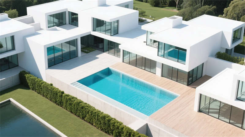 無(wú)界光影，靜謐幾何——合肥2000平民宿裝修設(shè)計(jì)效果圖