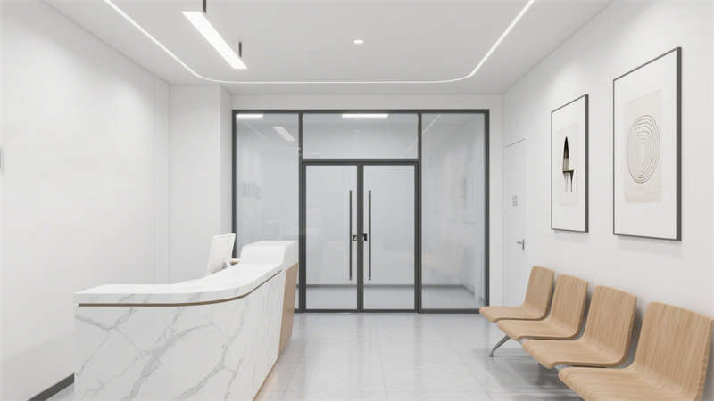 合肥醫(yī)院設(shè)計(jì)：口腔診療空間方案，簡(jiǎn)約化專(zhuān)業(yè)氛圍